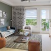 spacious living room with natural light